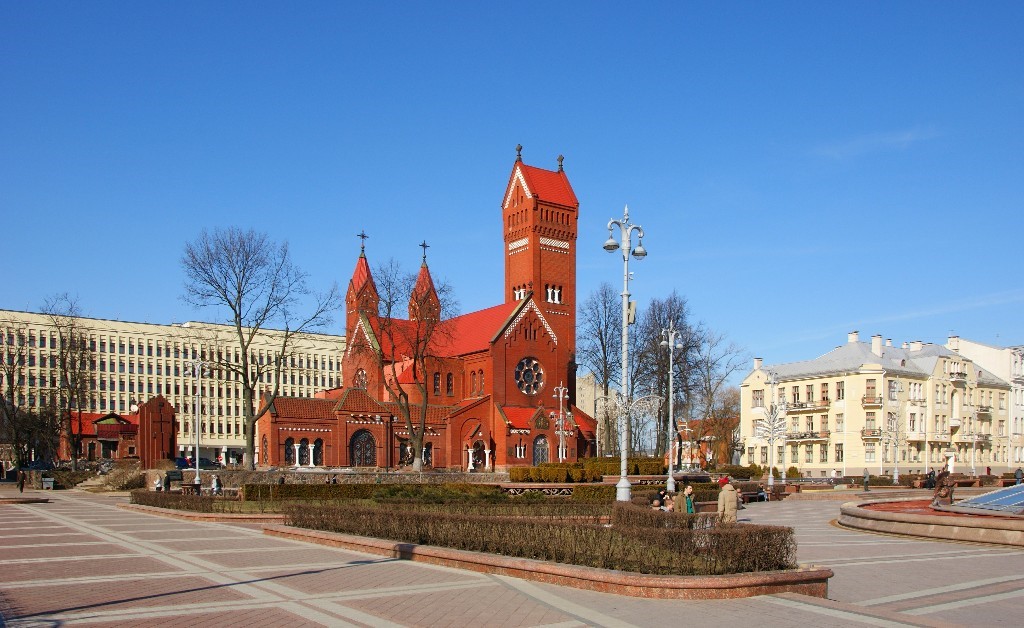 Католический храм в Минске